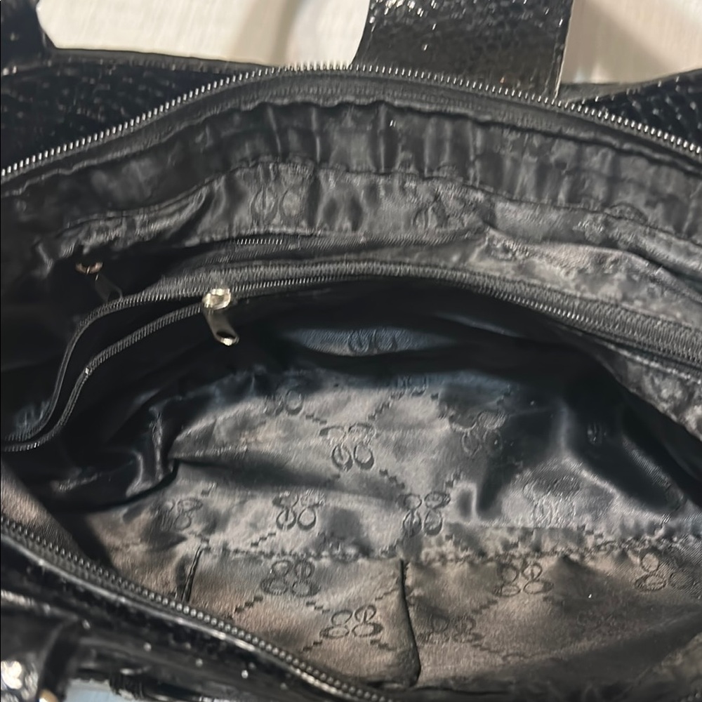 Vintage Guess Elegant Black Women's Handbag - Picture 11 of 13